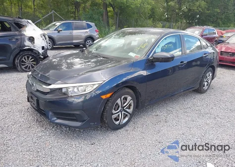 2017 Honda Civic Lx from USA, damaged, VIN 19XFC2F57HE207102
